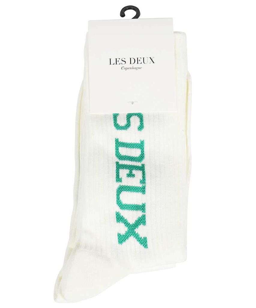 LES DEUX LOGO COTTON BLEND SOCKS