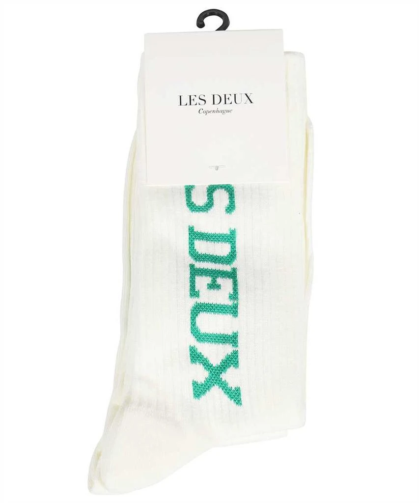 LES DEUX LOGO COTTON BLEND SOCKS 1