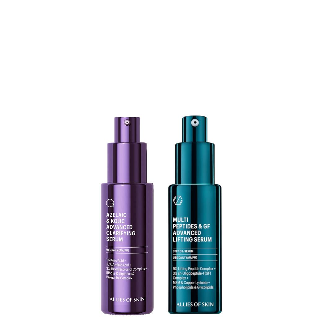 Allies of Skin Allies of Skin Clinical Clarify & Growth Factor Lifting Serum Duo