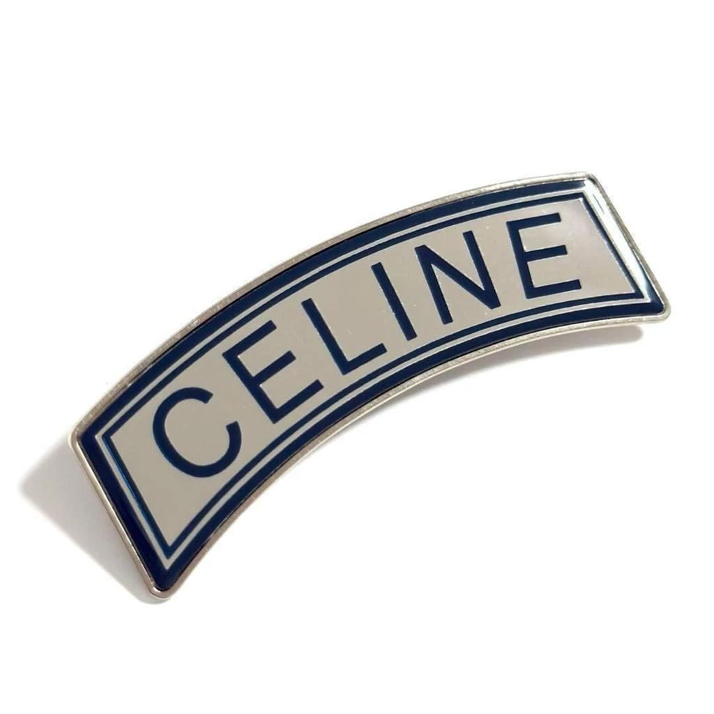 Celine blue Metal Brooch (Pre-Owned)