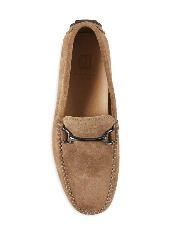 M By Bruno Magli Parker Suede Loafer, Brown Parker Moccasin – Bruno Magli main image 2