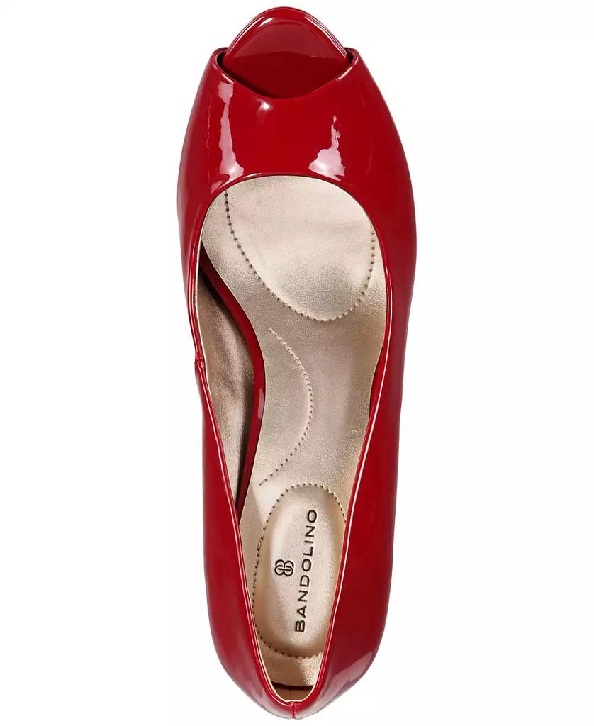 Bandolino Women's Rainaa Platform Stiletto Peep Toe Pumps 4