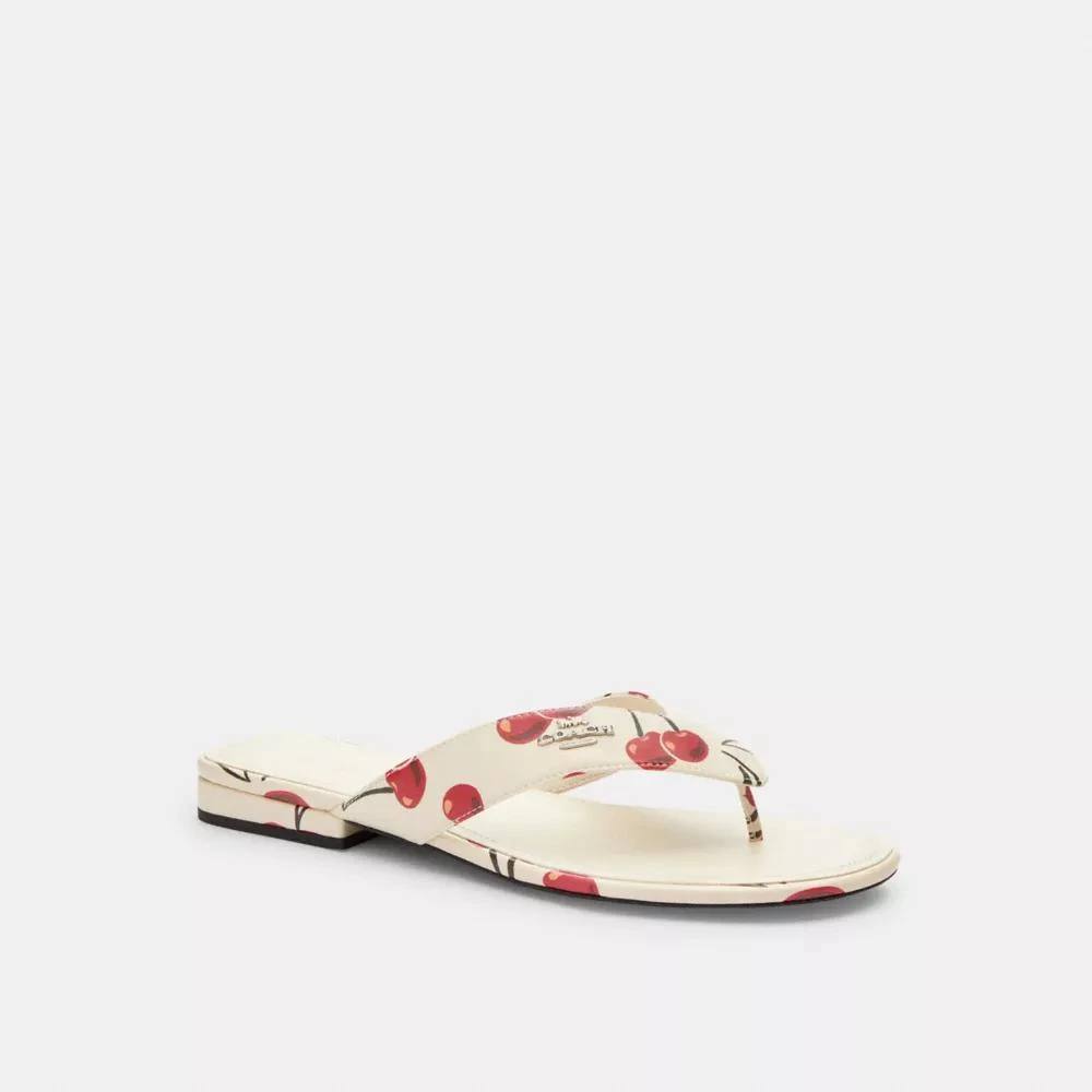 Coach Bridgette Sandal With Cherry Print 2