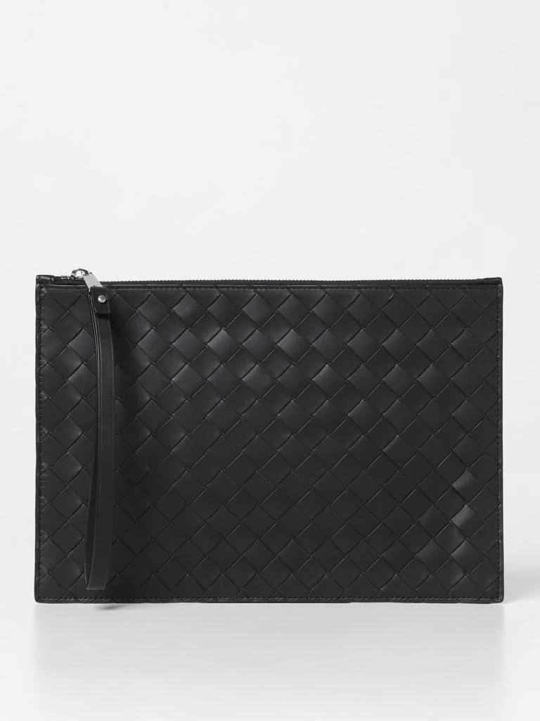 Bottega Veneta Bottega Veneta clutch in woven leather 1
