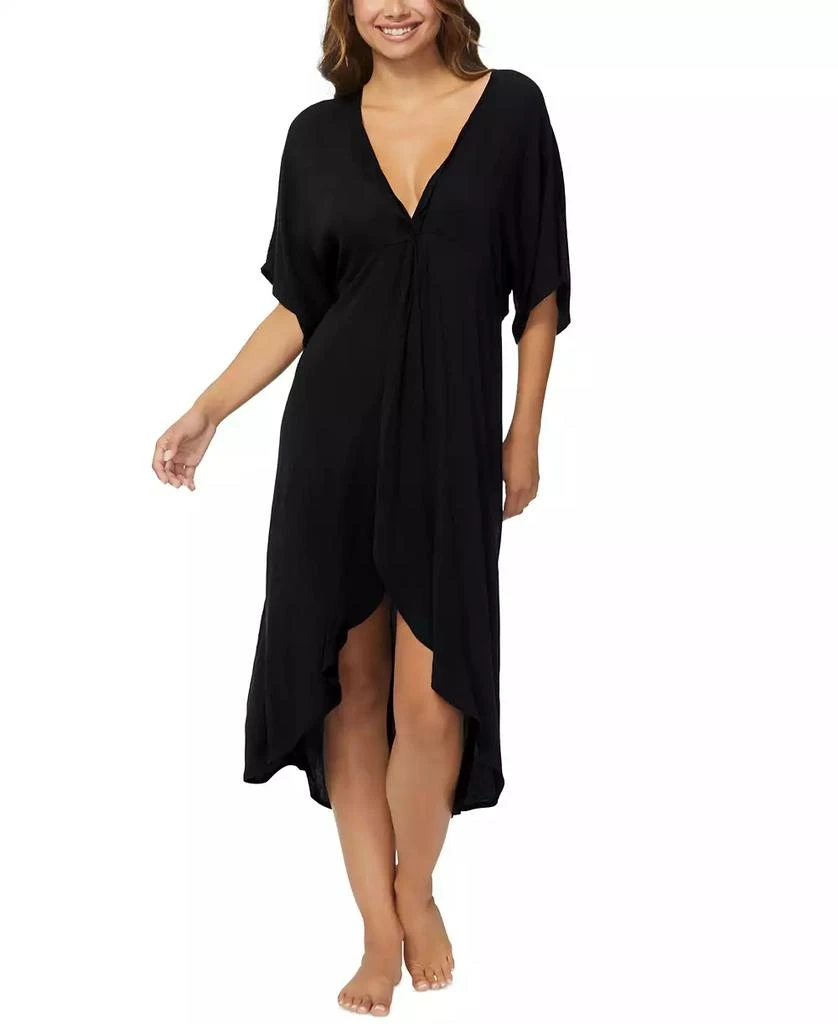 RAISINS Juniors' Paradise Twist-Front Cover-Up Dress 4