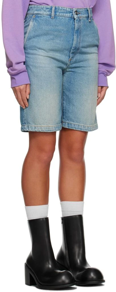 Max Mara Blue Dorotea Denim Shorts 2