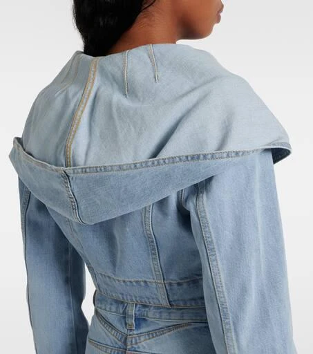 Alaïa Cropped denim jacket 5