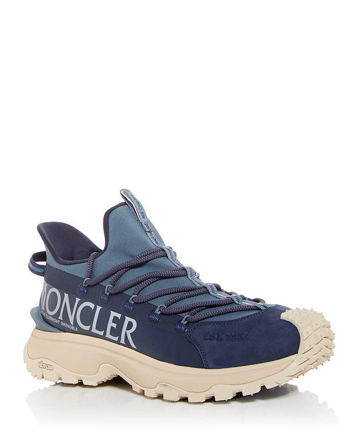 Moncler Men's Monclub Nubuck Low-Top Sneakers - Casual Shoes