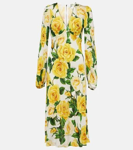 Dolce & Gabbana Floral midi dress 1