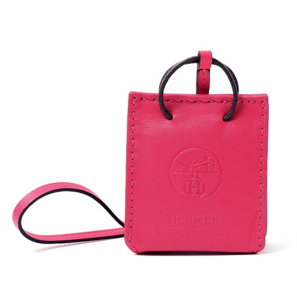 Hermes Swift Leather Agneau Milo Handbag Charm (Pre-Owned)