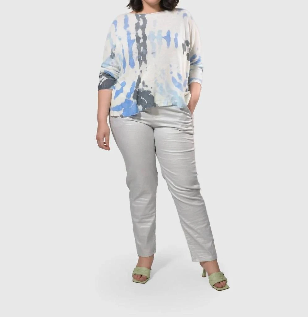 ALEMBIKA Alembika - Pinstripe Iconic Stretch Jeans 8