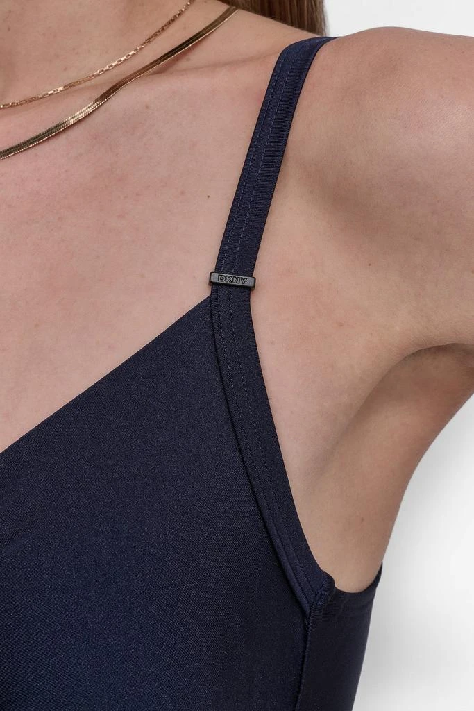 DKNY TWIST WRAP-EFFECT ONE PIECE 7