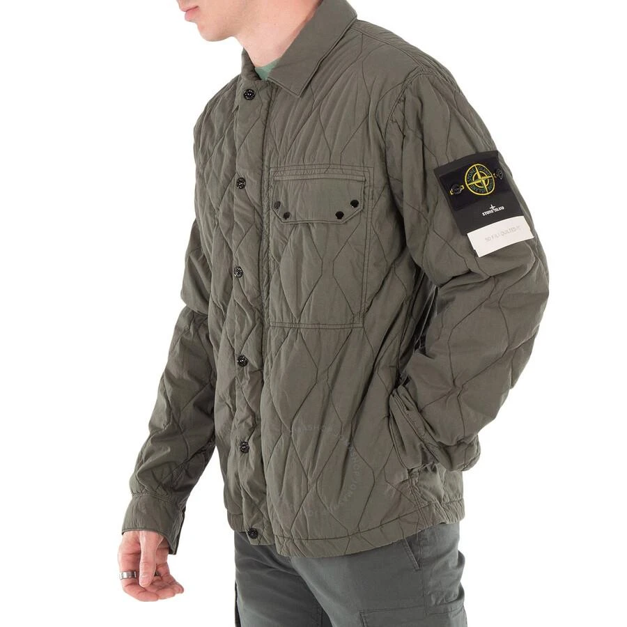 Stone Island Stone Island Men's Musk Fili Nylon Cotton Jacket, Size Large 2
