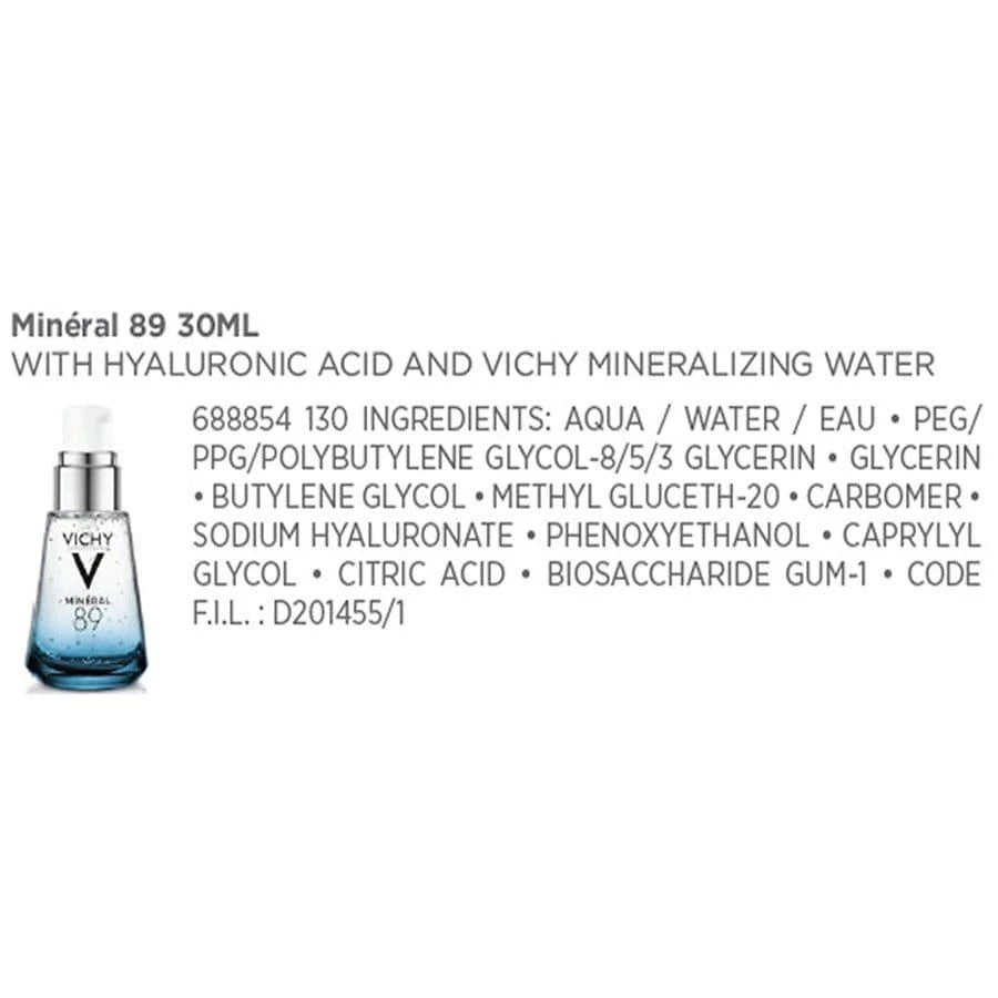 Vichy Mineral 89 Hyaluronic Acid Face Serum 4