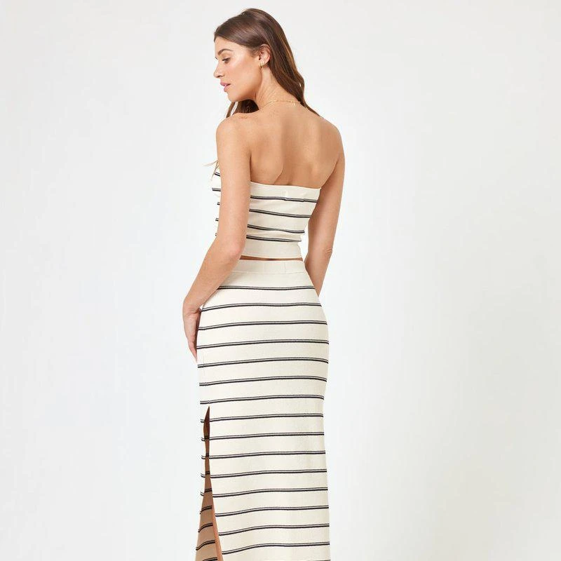 L*Space Amalfi Skirt Mykonos Stripe 2