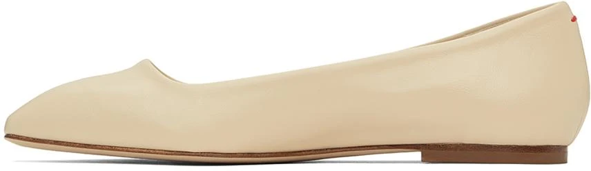 AEYDE Off-White Matti Ballerina Flats 3