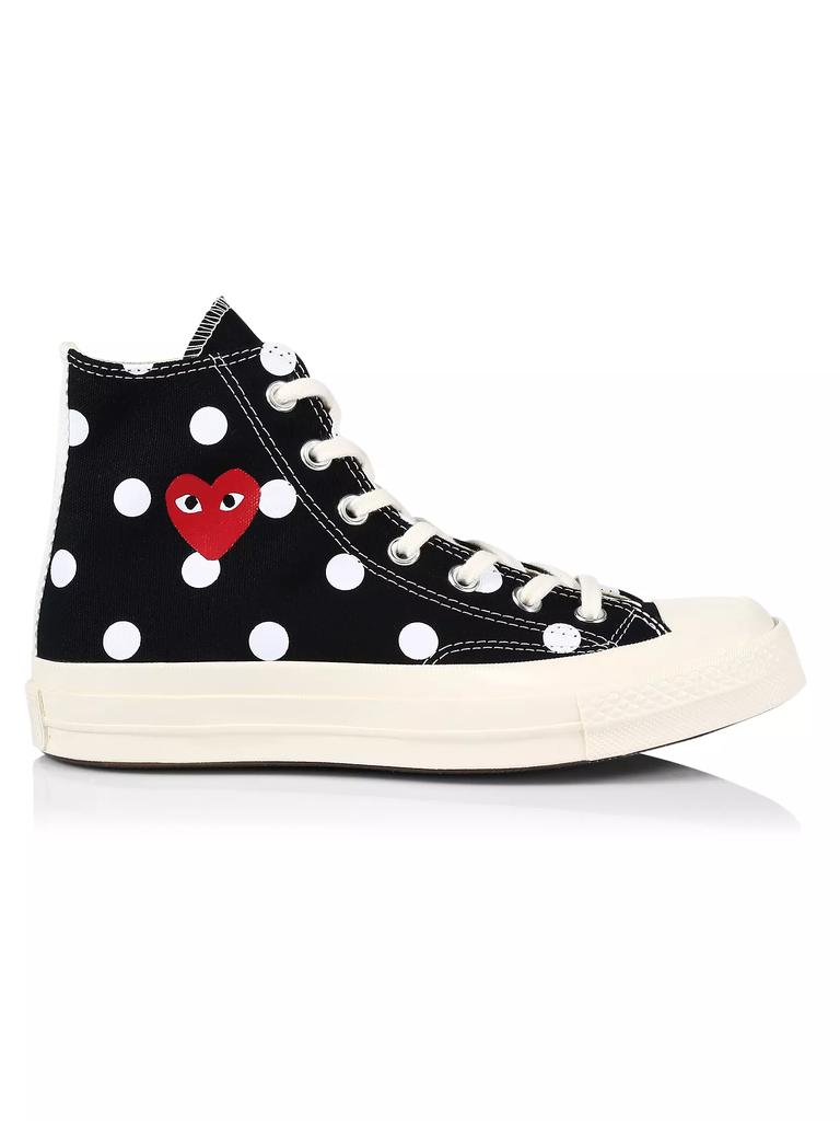 Comme des Garçons PLAY CdG Play x Converse Women's Polka Dot High-Top Sneakers