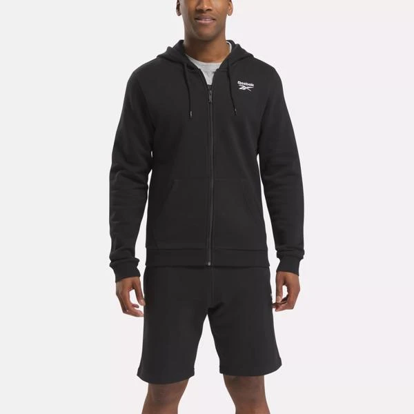 Reebok Reebok Identity Small Logo Fleece Full-Zip Hoodie 1