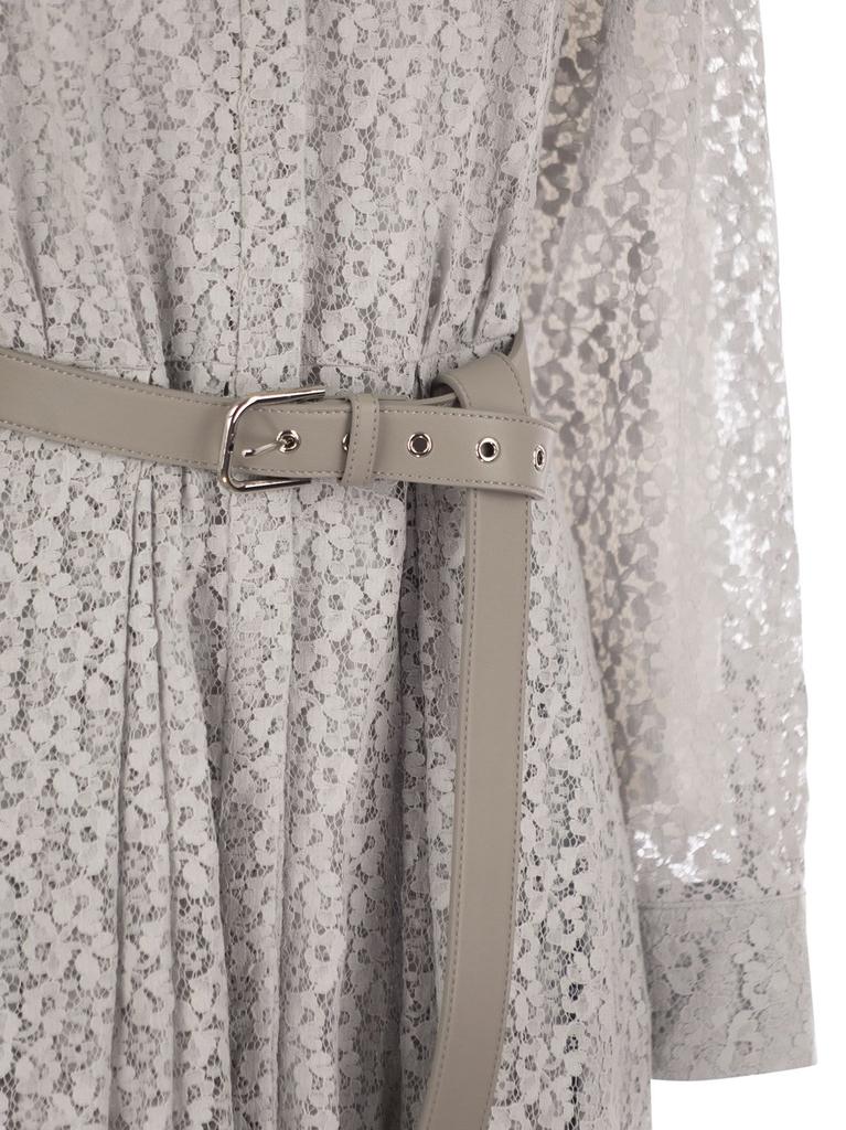 ☆MaxMara☆直営店買付☆お洒落Long Shirt Dress/MAREMMA Max Mara Maremma Floral Waist-Tie Midi Shirtdress - Bergdorf