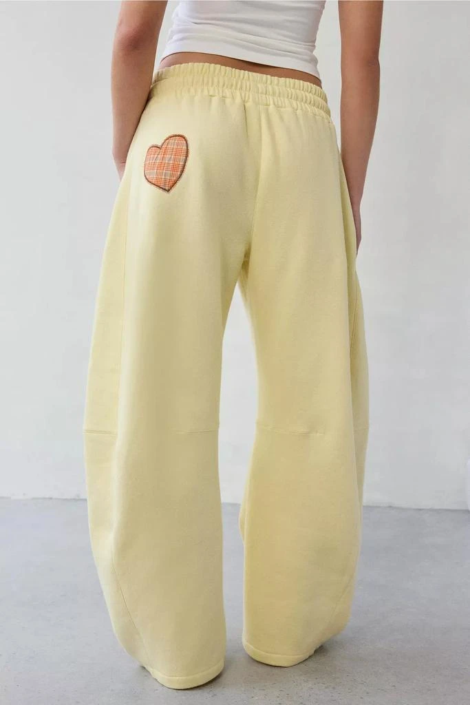 Out From Under Out From Under Essential Patched Graphic Barrel Leg Full Length Sweatpant 4