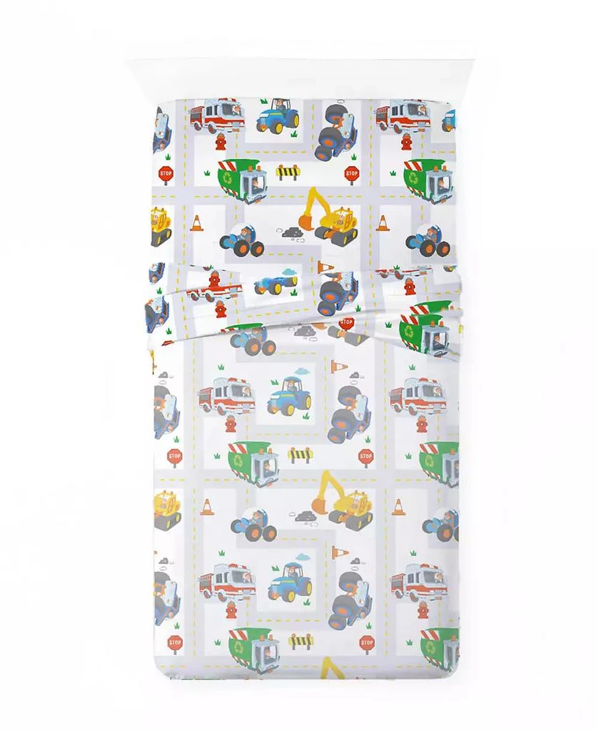 Blippi Moonbug How Does This Work 4 Piece Comforter Set 3