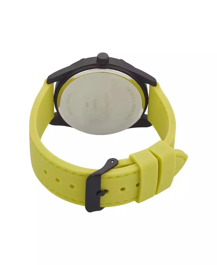 Ed Hardy Women's Quartz Neon Lime Silicone Strap Watch 3