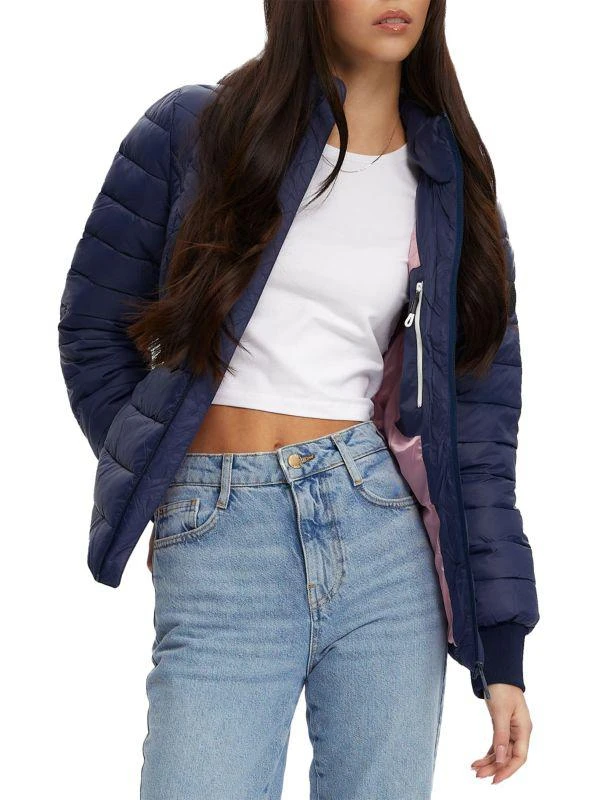 NOIZE Leandra Crop Puffer Jacket 4