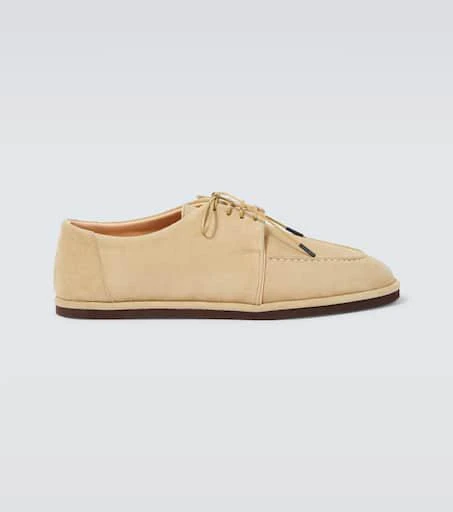 AURALEE Suede Derby shoes 1