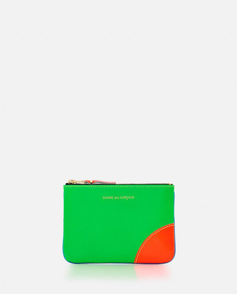 Comme des Garcons Super Fluo Leather Line Wallet