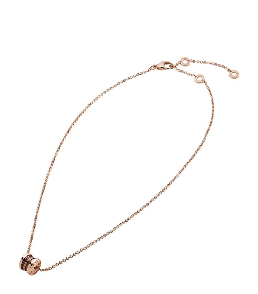 BVLGARI Rose Gold And Ceramic B.Zero1 Necklace 1