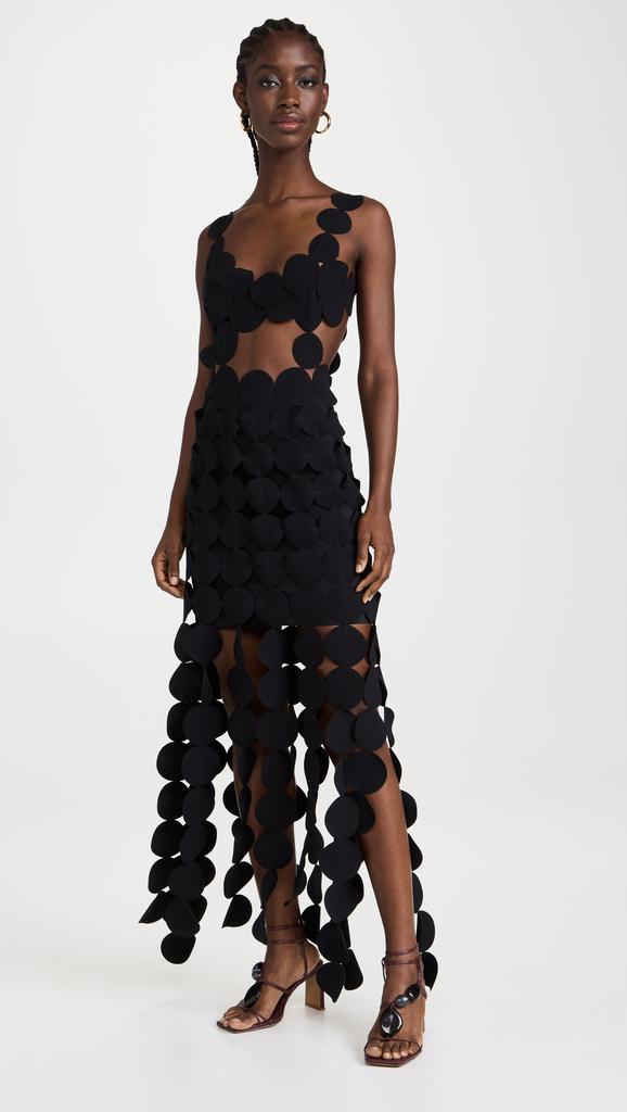 A.W.A.K.E. Mode Multi Circle Asymmetric Dress