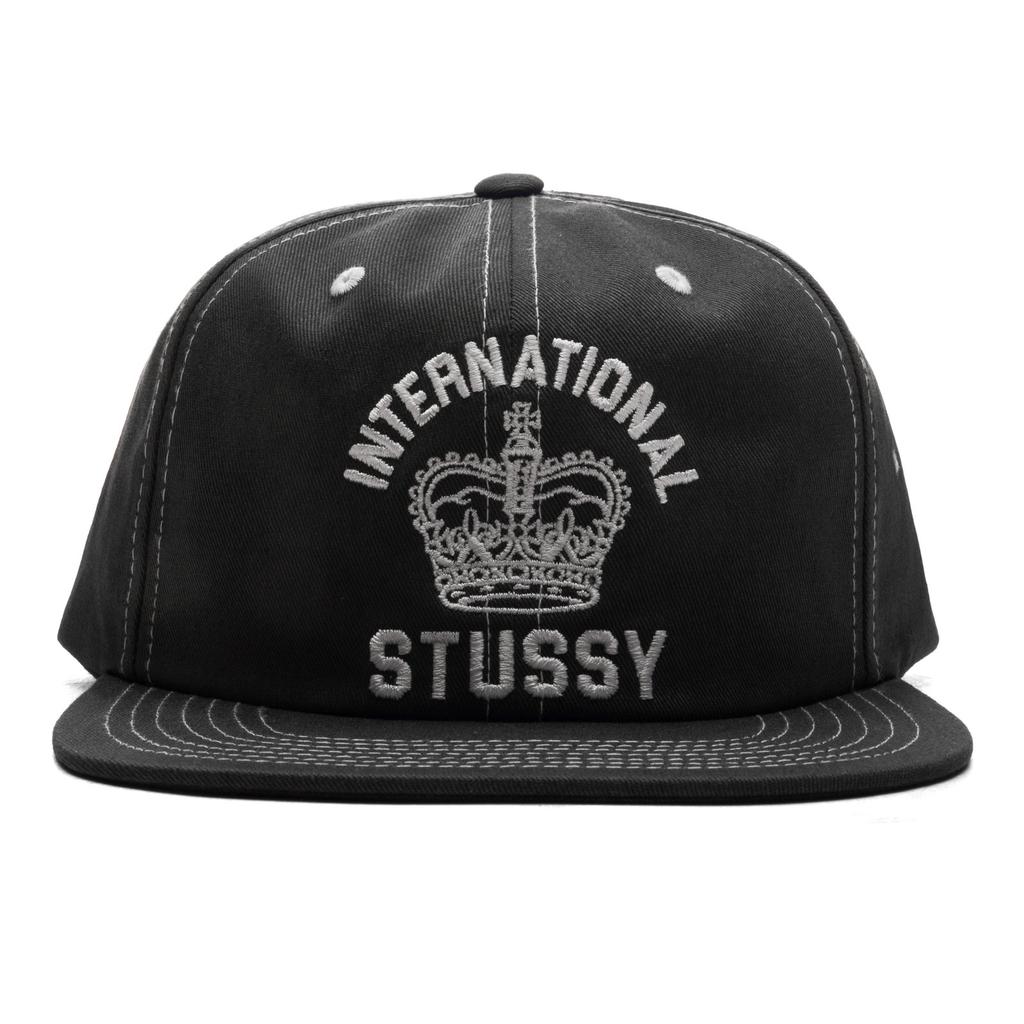 STUSSY Loose Knit SS-Link Skullcap Black - Hats - BeyondStyle