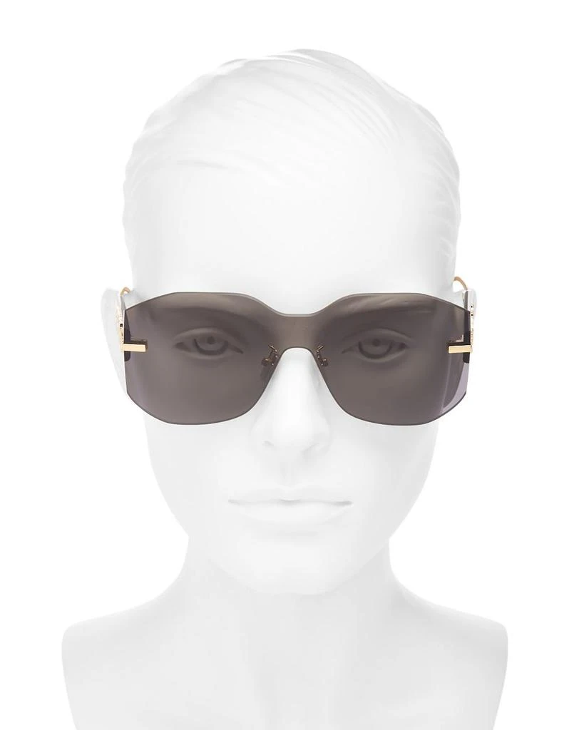 Fendi Fendigraphy Shield Sunglasses, 144mm 2