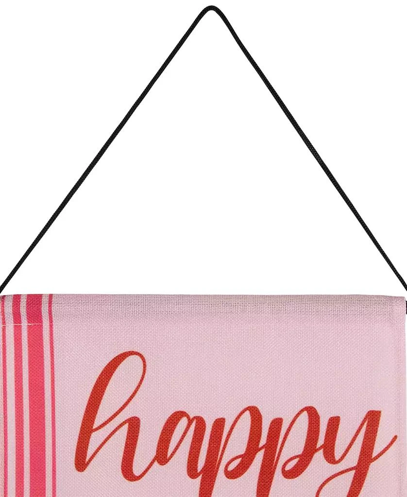 Northlight "Welcome" and "Happy Valentine's Day" Outdoor Door Banners, 71" 6