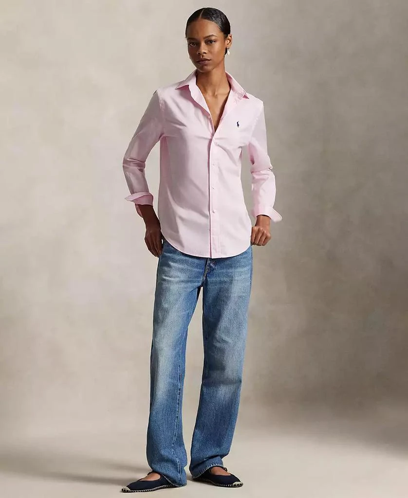 Ralph Lauren Women's Classic-Fit Cotton Twill Shirt 19