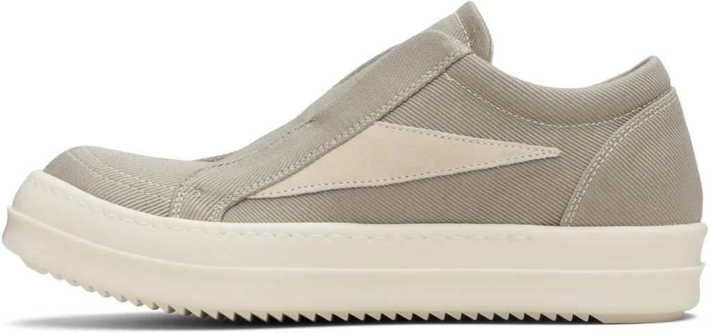 Rick Owens Taupe Concordians Laceless Vintage Sneaks Sneakers 3