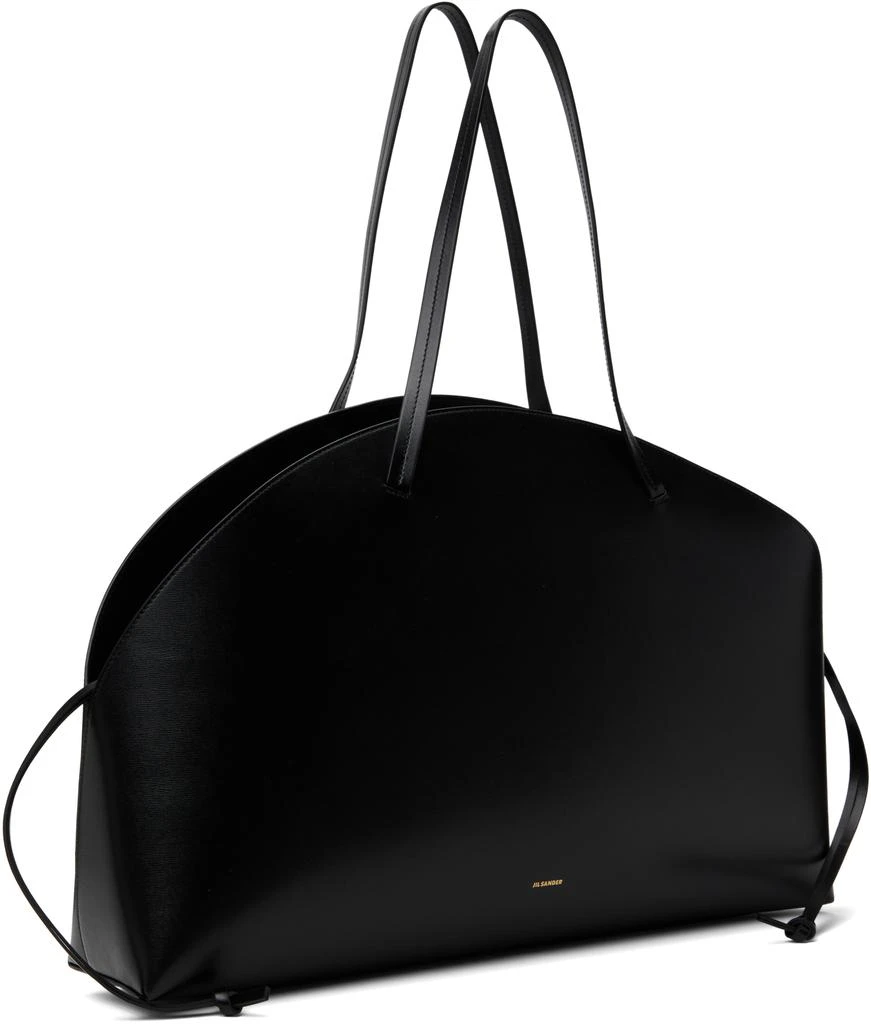 Jil Sander Black Curve Shoulder Large Bag 2