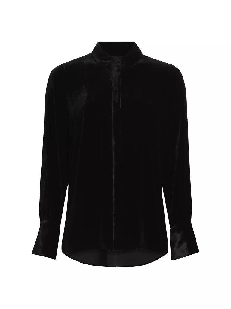 Kobi Halperin Pandy Velvet Blouse 1