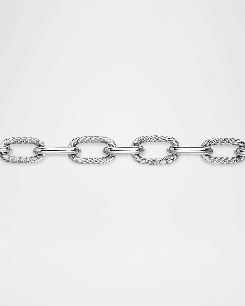 David Yurman DY Madison Chain Necklace in Silver with 18K Gold, 11mm 7