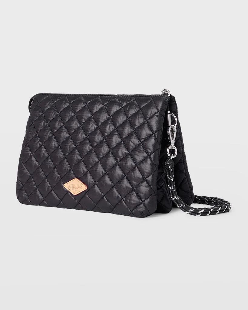 MZ Wallace Pippa Large Quilted Zip Crossbody Bag 3