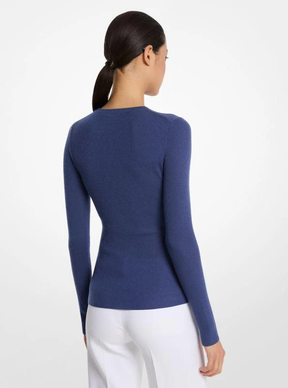 Michael Kors Hutton Featherweight Cashmere Sweater 2