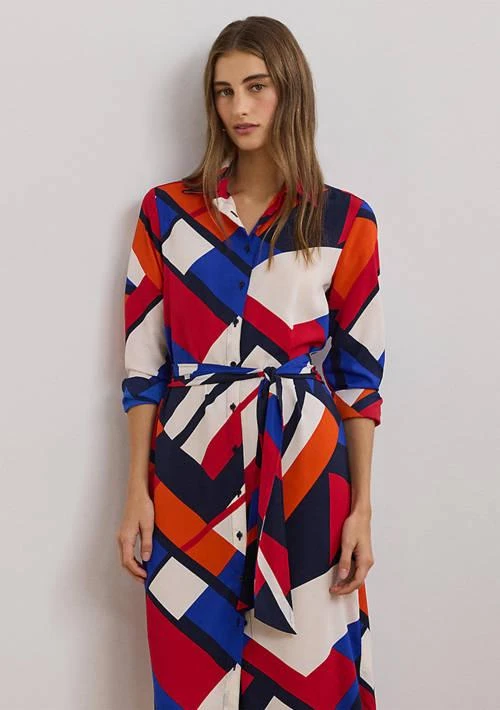Ralph Lauren Ralph Lauren Print Crepe Shirtdress 3