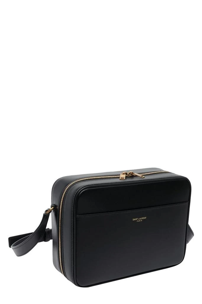 Yves Saint Laurent Saint Laurent Logo Stamp Zip-Up Camera Bag 3