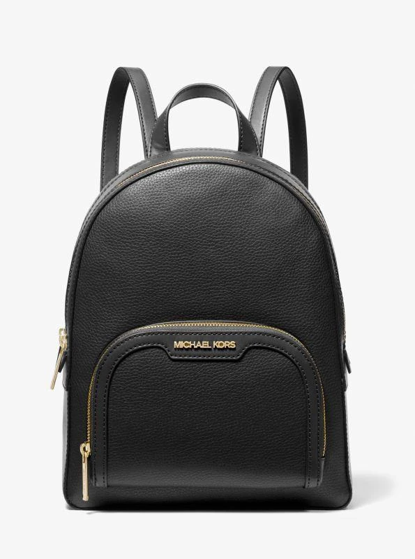 Michael Kors Jaycee Medium Pebbled Leather Backpack 1