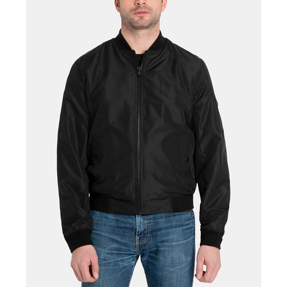 Michael Kors Men s Bomber Jacket Created for Macy s Black 2XL Jackets BeyondStyle