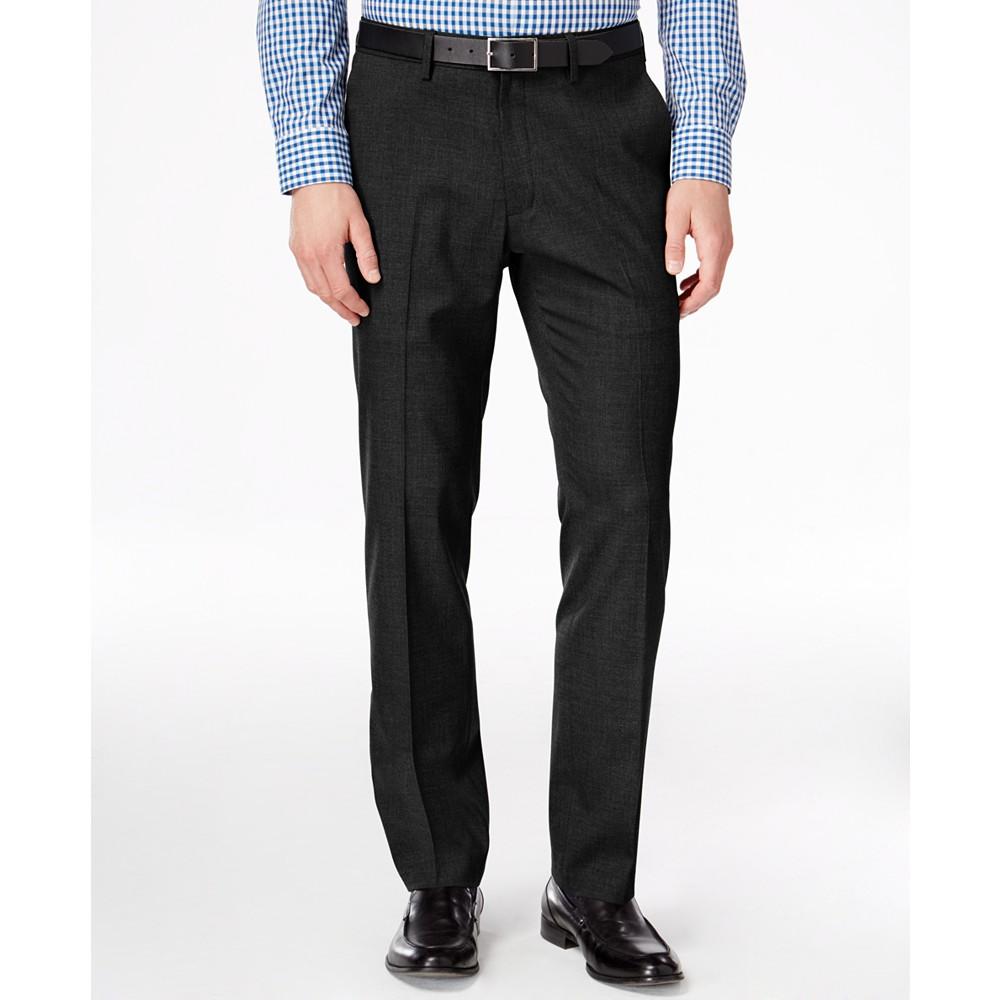 Kenneth Cole Reaction Men's Slim-Fit Stretch Dress Pants, Created for Macy's