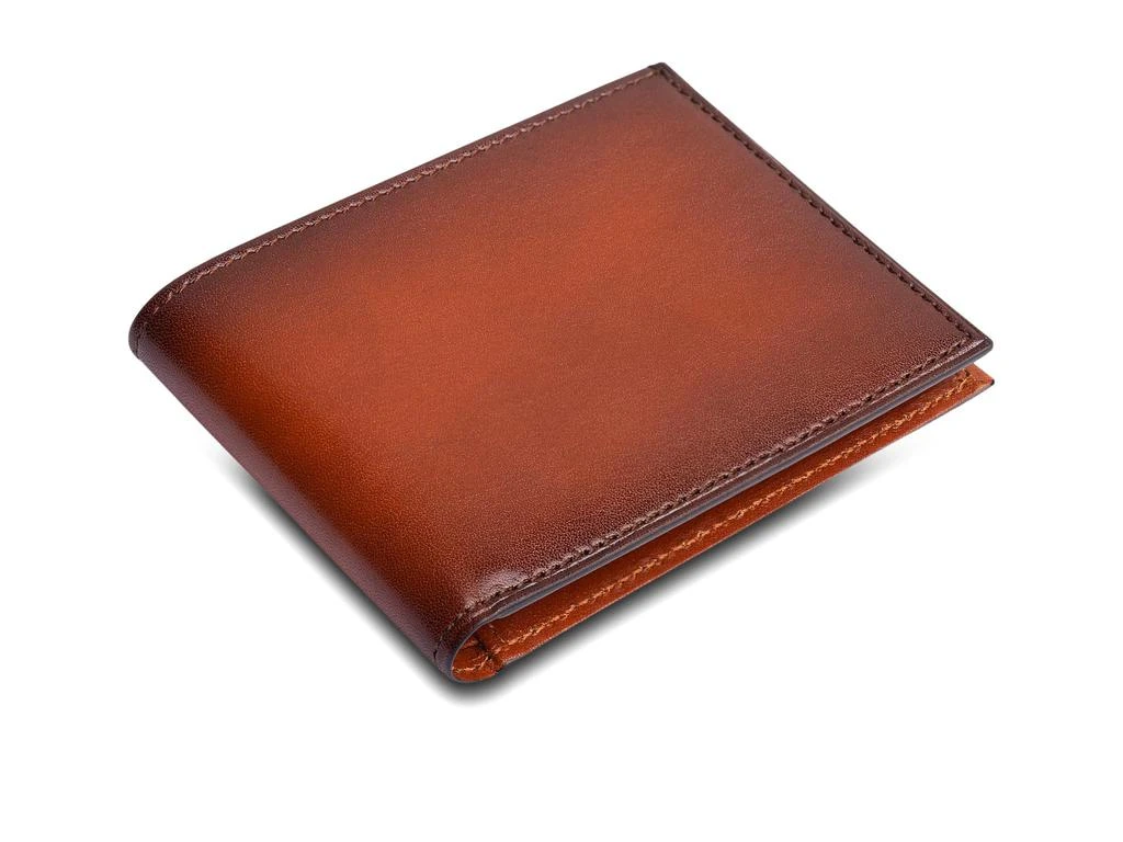 Bosca Hard Smoked with Burnishing Small Bifold Wallet 3