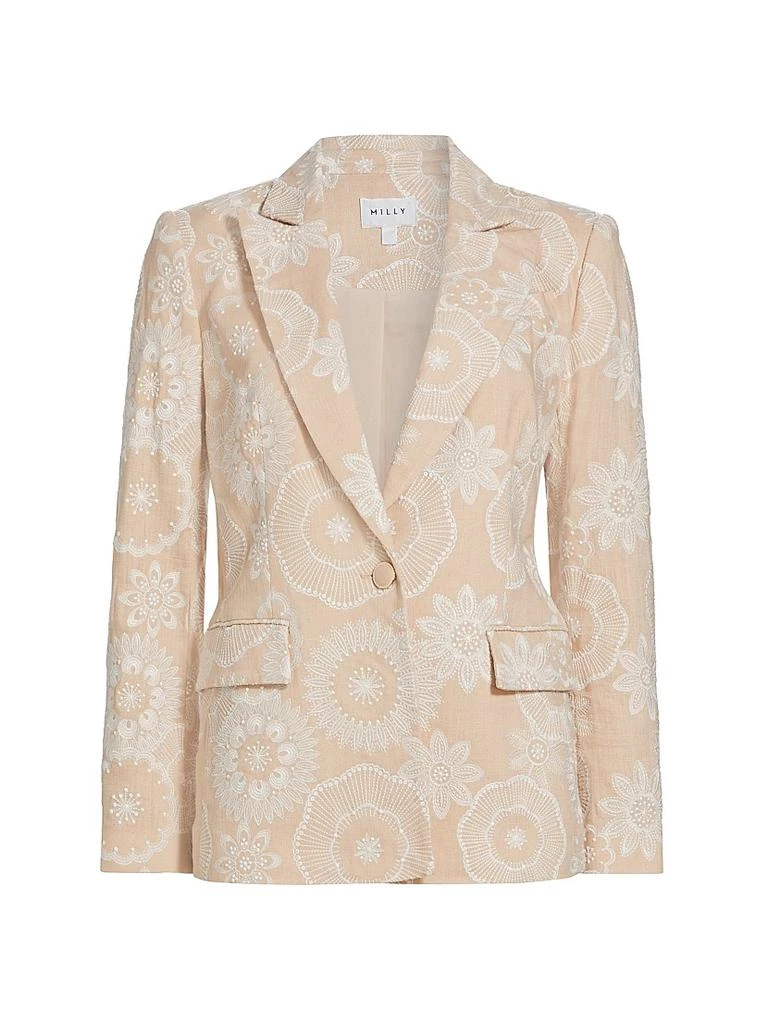 Milly Embroidered Blazer 1