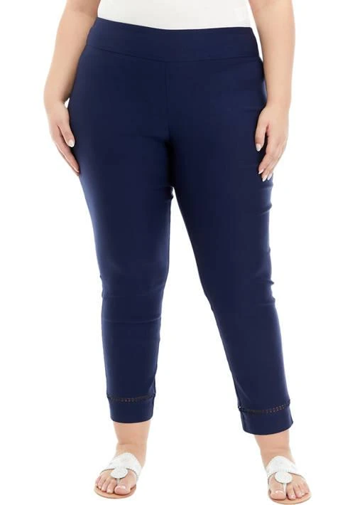 Crown & Ivy™ Ivy Plus Size Millennium Ankle Pants 1