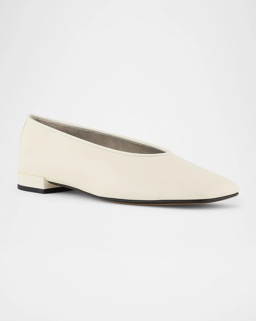 Giorgio Armani Soft Calfskin Ballerina Flats 2